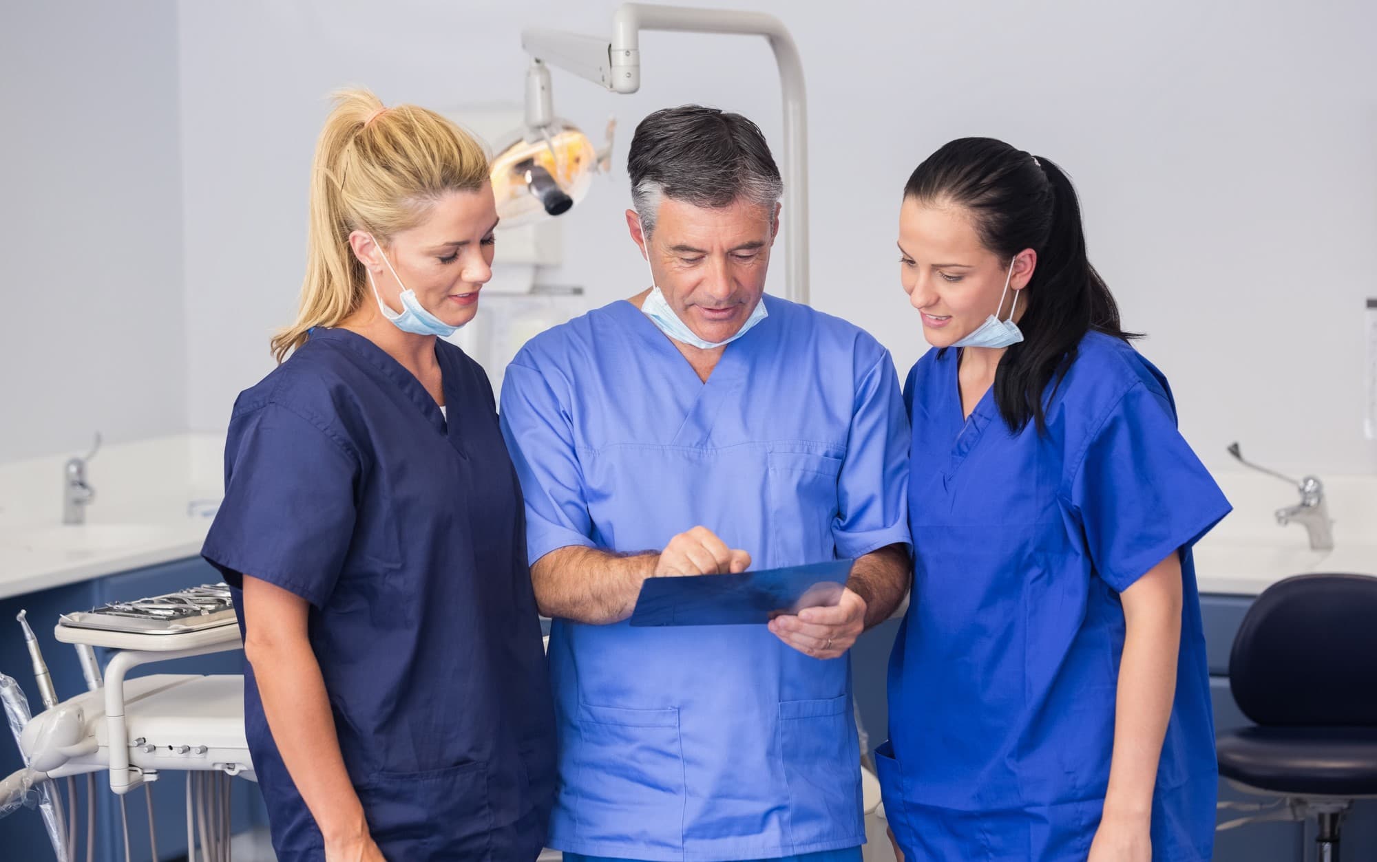 Dentist with staff 1